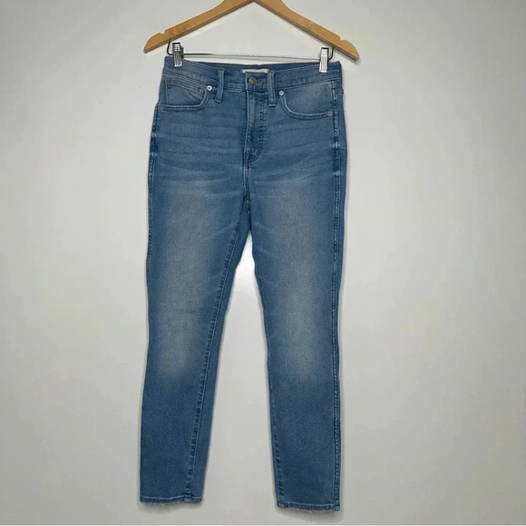 Madewell NEW!! 10” High Rise Skinny Crop Jeans Size 27 - Picture 3 of 12